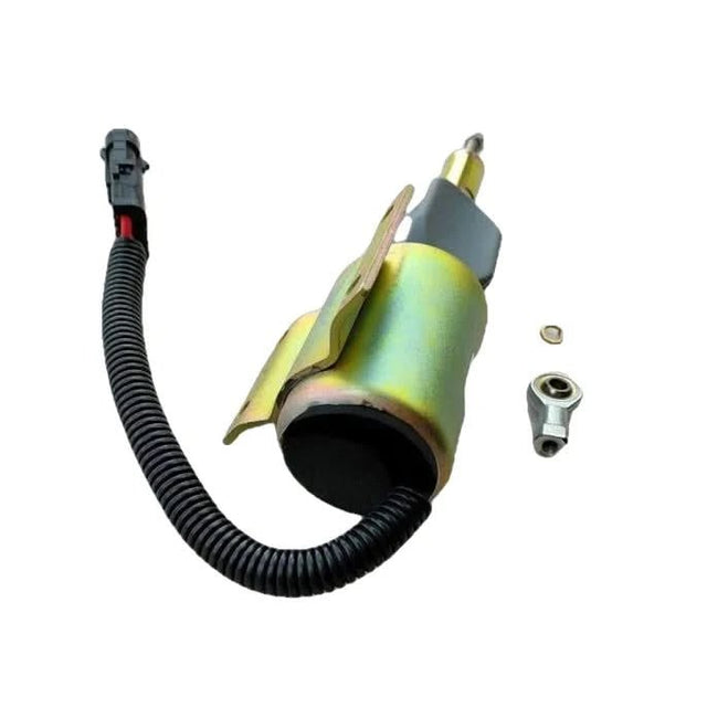 New Fuel Shutdown Stop Solenoid 3926412 SA - 4257 - 24 24V Fits for Cummins - Fab Heavy Parts