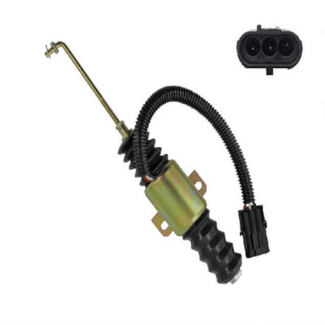 New Fuel Shutoff Solenoid Stop Solenoid 13026882 for Deutz, 12V - Fab Heavy Parts