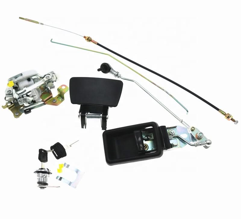 New Hitachi Cab Door Lock Assembly for EX120 - 5 EX200 - 5 EX220 - 5 EX300 - 5 - Fab Heavy Parts