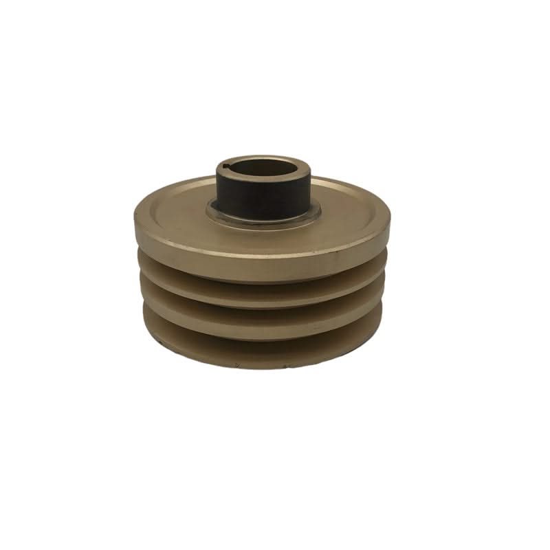 New Isuzu 4BD1 4BG1 Engine Crankshaft Pulley Replacement, Old Type, 3 Groove - Fab Heavy Parts