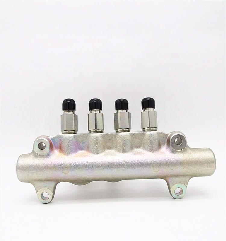 New Isuzu 4HK1 8 - 97306063 - 2 8973060632 Fuel Pump Common Rail Assembly - Fab Heavy Parts