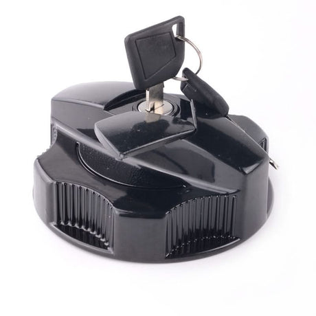 New Locking Fuel Cap w/ 2 Keys replaces 331/31152 for JCB 3CX JS Excavator - Fab Heavy Parts