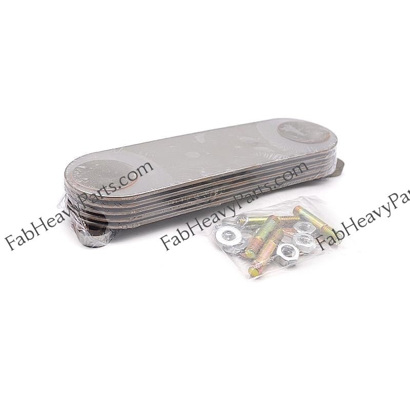 New Mitsubishi 6D34 Engine Oil Cooler Core - Fab Heavy Parts
