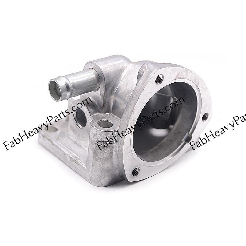 New Mitsubishi Engine 6D31 Thermostat Lower Seat w/ Pipe - Fab Heavy Parts
