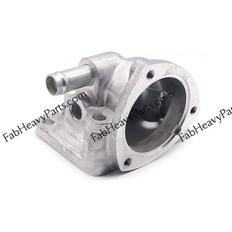New Mitsubishi Engine 6D34 Thermostat Lower Seat w/ Pipe - Fab Heavy Parts