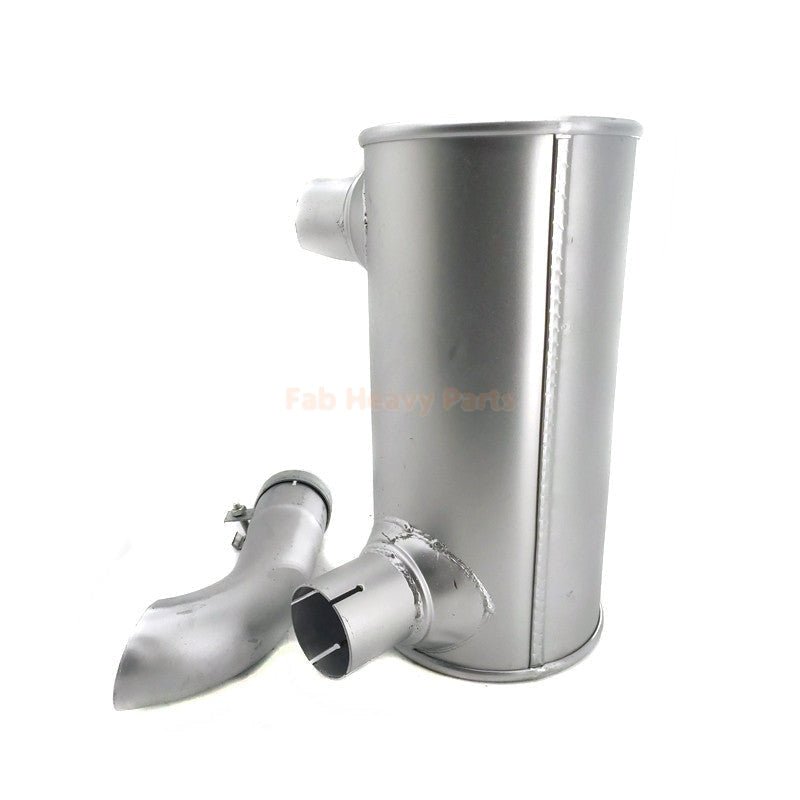 New Muffler 6732 - 11 - 5570 Fits for Komatsu PC120 - 6 PC130 - 6 PC100 - 6 Excavator with Pipe 80mm - Fab Heavy Parts