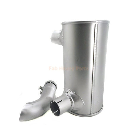 New Muffler 6732 - 11 - 5570 Fits for Komatsu PC120 - 6 PC130 - 6 PC100 - 6 Excavator with Pipe 80mm - Fab Heavy Parts