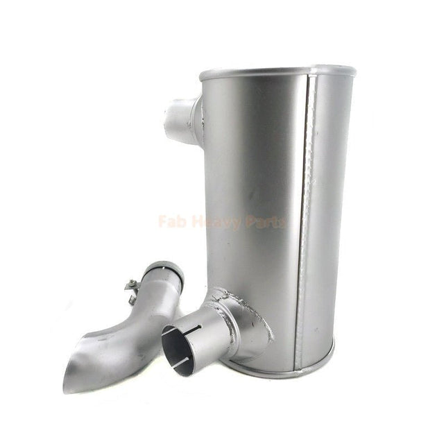 New Muffler 6732 - 11 - 5570 Fits for Komatsu PC120 - 6 PC130 - 6 PC100 - 6 Excavator with Pipe 80mm - Fab Heavy Parts