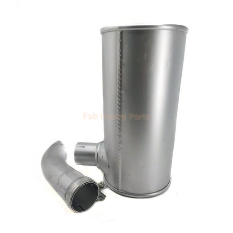 New Muffler 6732 - 11 - 5570 Fits for Komatsu PC120 - 6 PC130 - 6 PC100 - 6 Excavator with Pipe 80mm - Fab Heavy Parts
