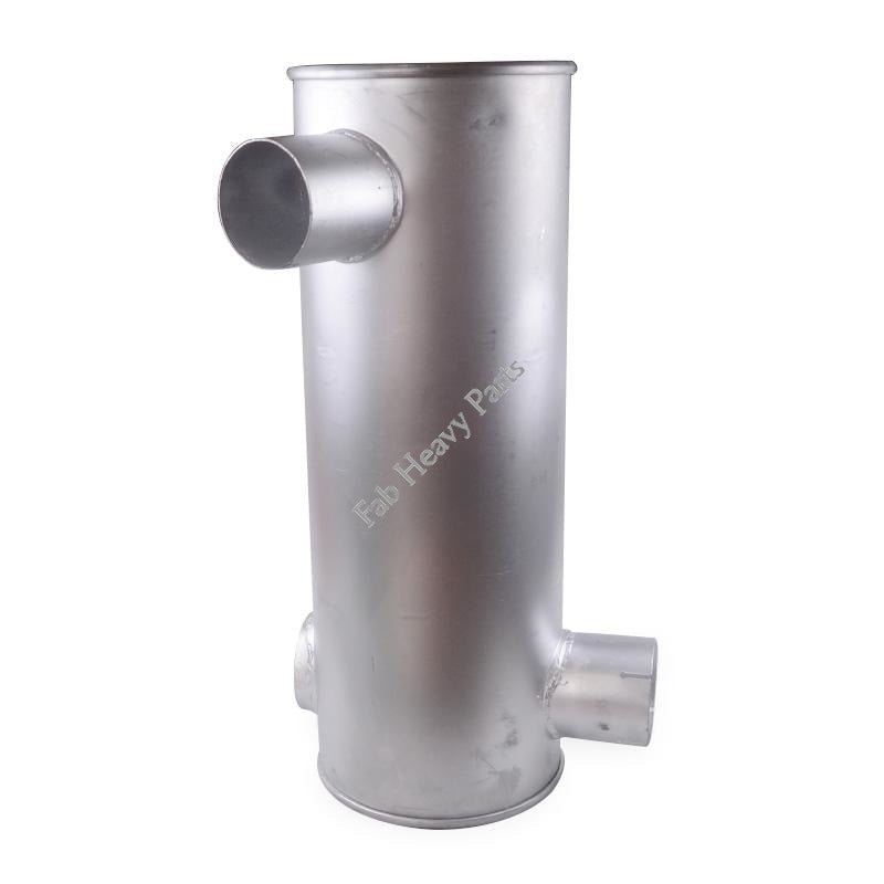 New Muffler Fits for Caterpillar 320D Excavator Replacement 467 - 4842 4674842, Round Bottom Diameter 250mm - Fab Heavy Parts