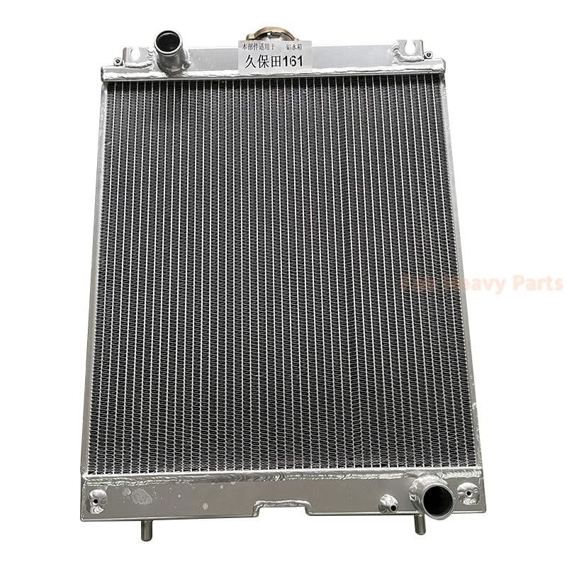 New Radiator Core Assy RC411 - 42300 Fits Kubota KX121 U45 KX161 - Fab Heavy Parts