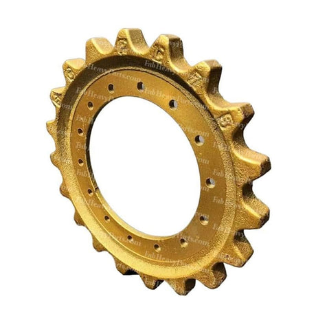 New Sprocket Fits Komatsu PC78 PC88MR - 8 Excavator w/ 19 Teeth, 14 Holes - Fab Heavy Parts
