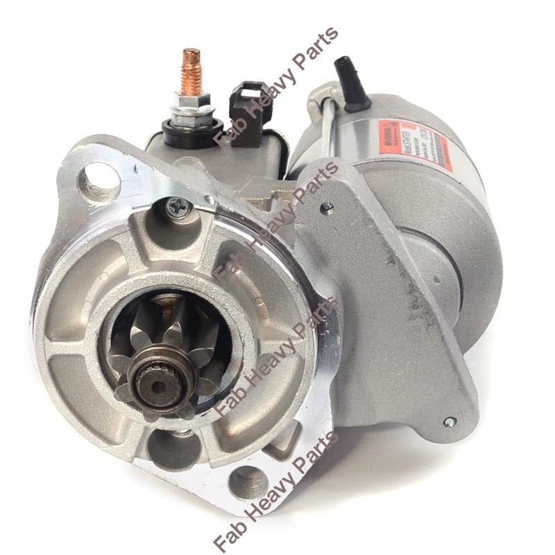 New Starter Fits for John Deere Mower 3235C 3245C 1565 Fits Komatsu PC56 - 7 Kubota KX165 - 5, P/N AM876435 AM878415 228000 - 0250 228000 - 0251 129129 - 77010 - Fab Heavy Parts