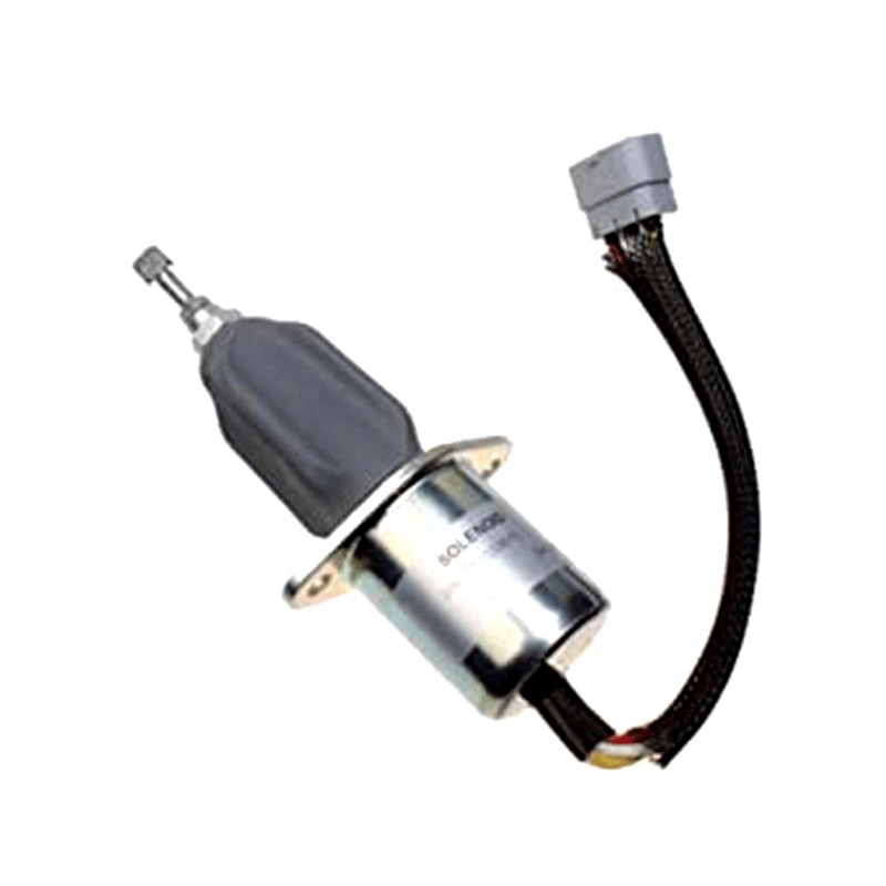 New Stop Solenoid VOE11033615 VOE11033645 For Volvo L180 L180C L180C L50B L50C L50C - Fab Heavy Parts