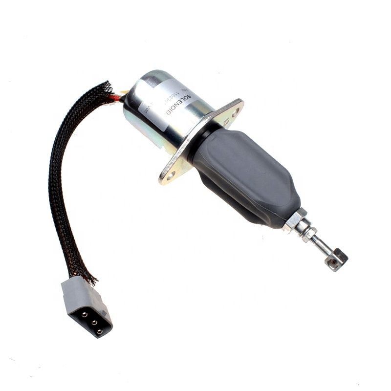 New Stop Solenoid VOE11033615 VOE11033645 For Volvo L180 L180C L180C L50B L50C L50C - Fab Heavy Parts
