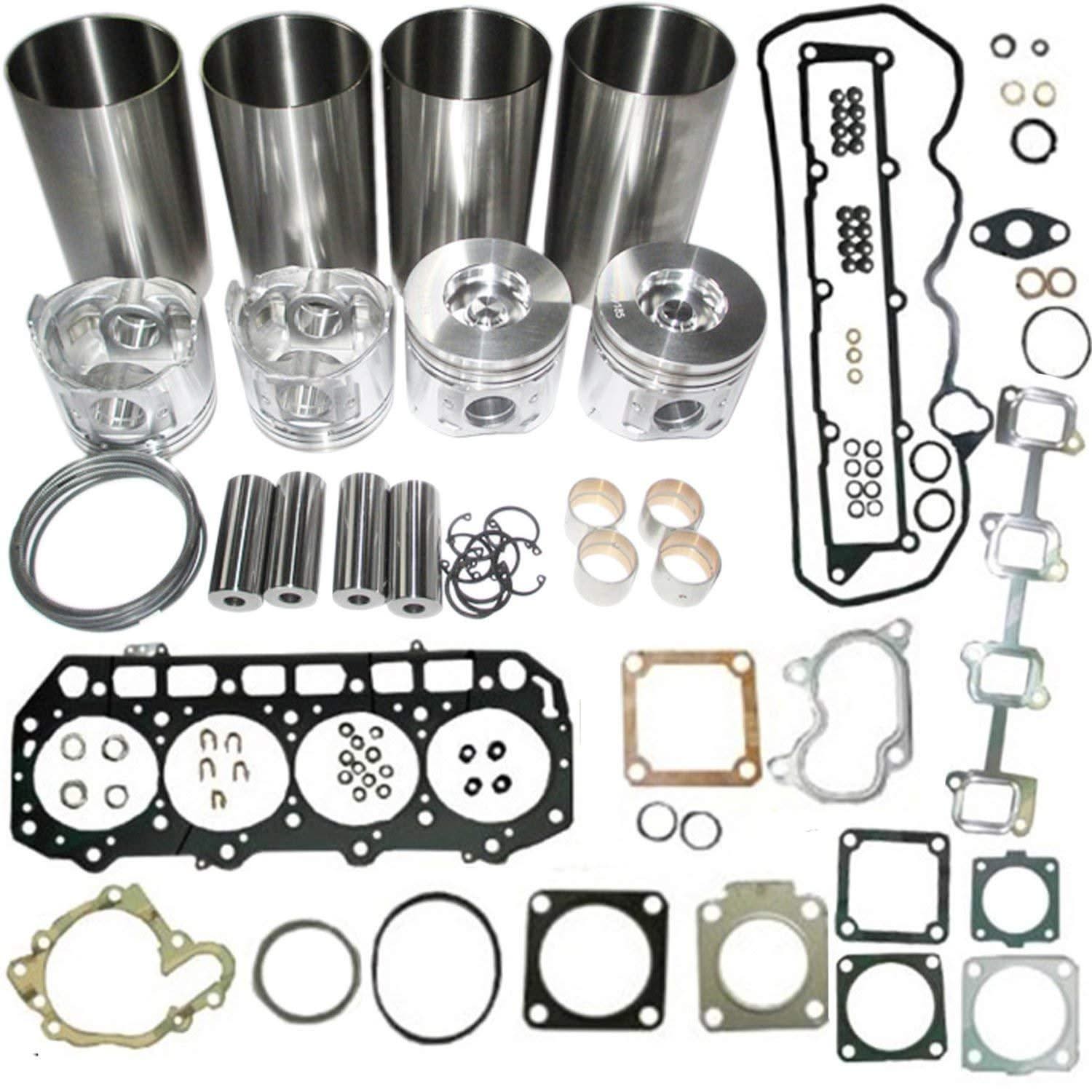 New V1505 V1505E Engine Overhaul Rebuild Kit for Kubota KX71 KX91 B3200 - Fab Heavy Parts