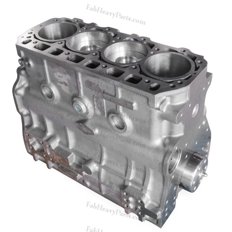 New Yanmar Engine 4TNV94 4TNV94L Cylinder Block Assembly w/ Crankshaft Piston Sleeve Bearing Connecting Rod - Fab Heavy Parts