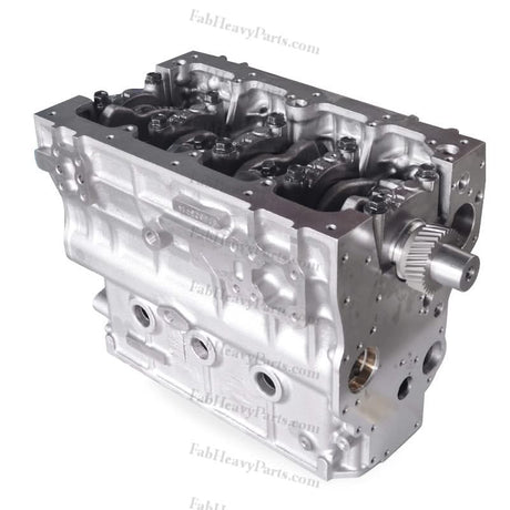 New Yanmar Engine 4TNV94 4TNV94L Cylinder Block Assembly w/ Crankshaft Piston Sleeve Bearing Connecting Rod - Fab Heavy Parts