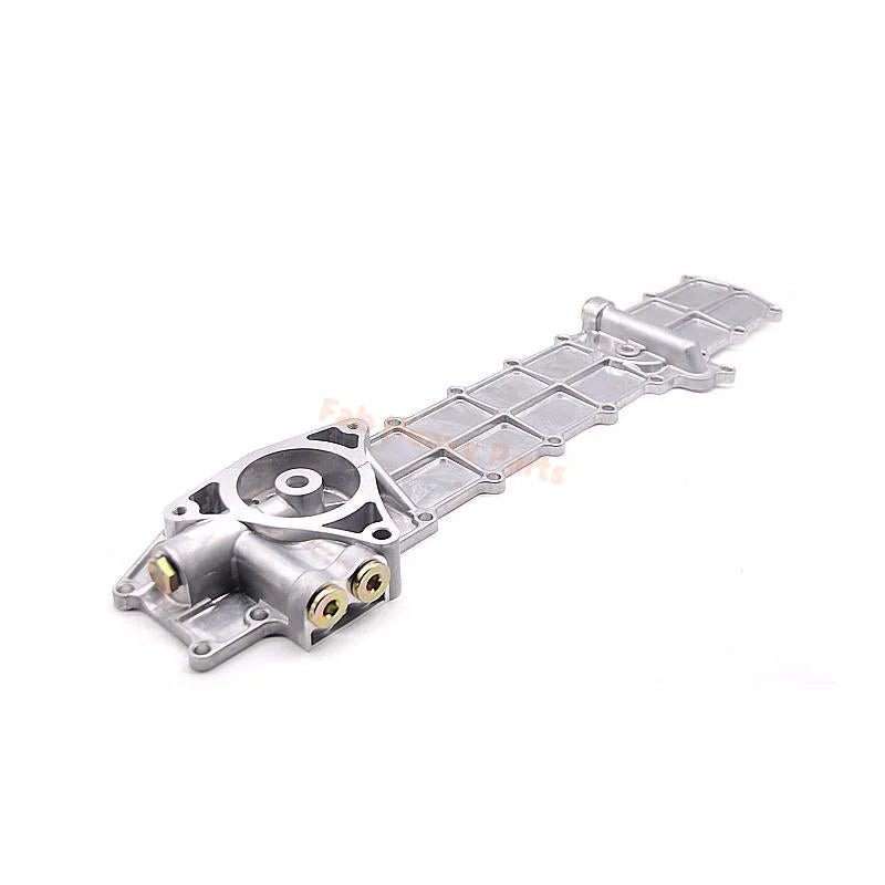 Oil Cooler Side Cover ME034573 With Gasket For Mitsubishi Engine 6D14 6D15 6D16 - Fab Heavy Parts