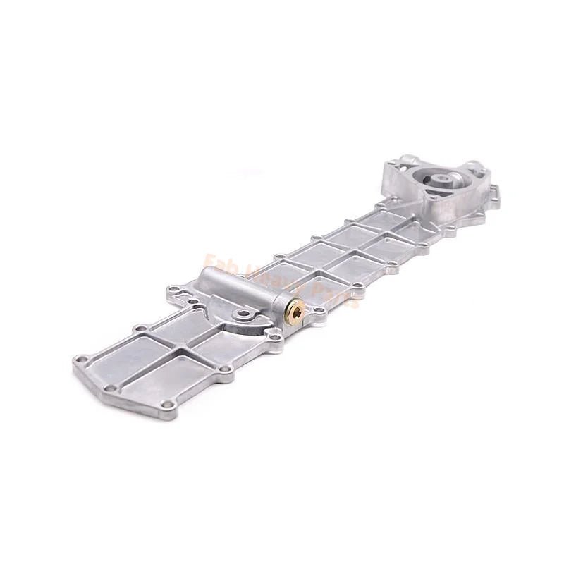 Oil Cooler Side Cover ME034573 With Gasket For Mitsubishi Engine 6D14 6D15 6D16 - Fab Heavy Parts