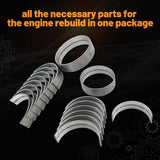 Overhaul Rebuild Kit Fits Doosan D34 D34D D34P D34NAP - Fab Heavy Parts