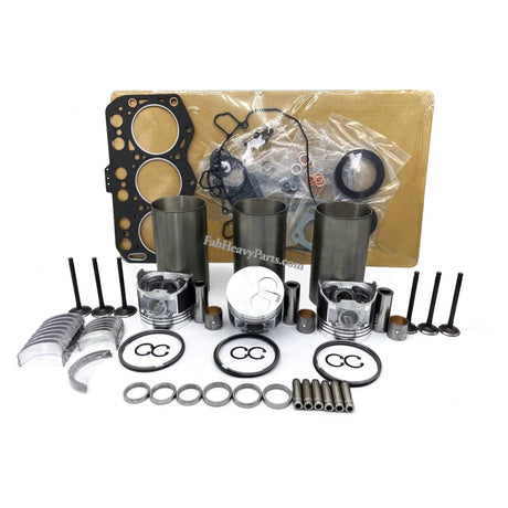 Overhaul Rebuild Kit Fits for John Deere 955 870 Tractor Yanmar 3TN84RJ Engine - Fab Heavy Parts