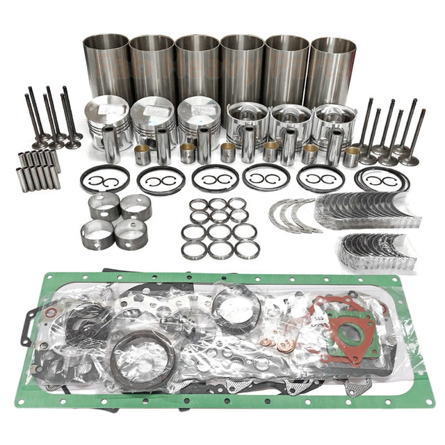 Overhaul Rebuild Kit for Mitsubishi 6D16 IHI Crawler Carrier IC70 IC70 - 2 - Fab Heavy Parts
