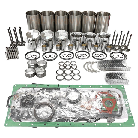 Overhaul Rebuild Kit for Mitsubishi 6D34 Kobelco Excavator SK210 SK235SRLC SK210LC SK250LC SK250NLC - Fab Heavy Parts