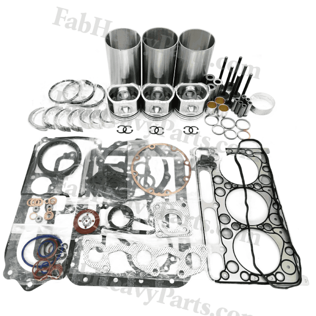 Overhaul Rebuild Kit for Mitsubishi K3D Iseki Compact Tractor TU170F - Fab Heavy Parts