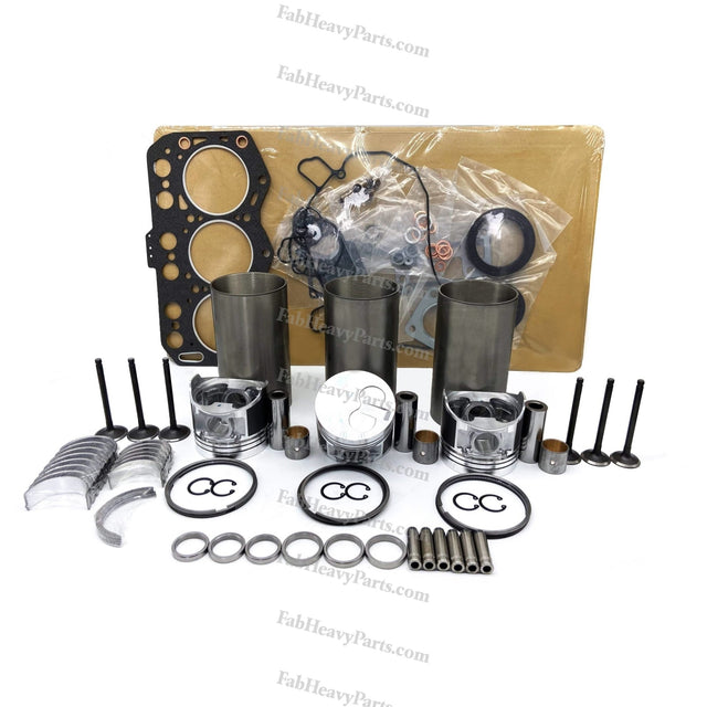 Overhaul Rebuild Kit Yanmar 3TN100 Engine Daewoo DSL801 U Skid Steer Loader - Fab Heavy Parts