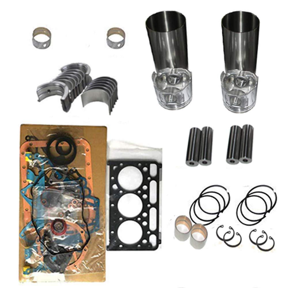 Z602 Overhaul Rebuild Kit For Kubota Tractor BX1500 Engine Parts-Engine overhaul kit-Fab Heavy Parts