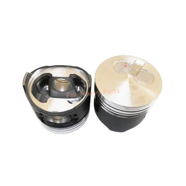 Piston Kit 119515 - 22080 YM119515 - 22080 for Yanmar Fits Komatsu Engine 2D70E - 5 3TNV70 2YM15 3YM20 - Fab Heavy Parts