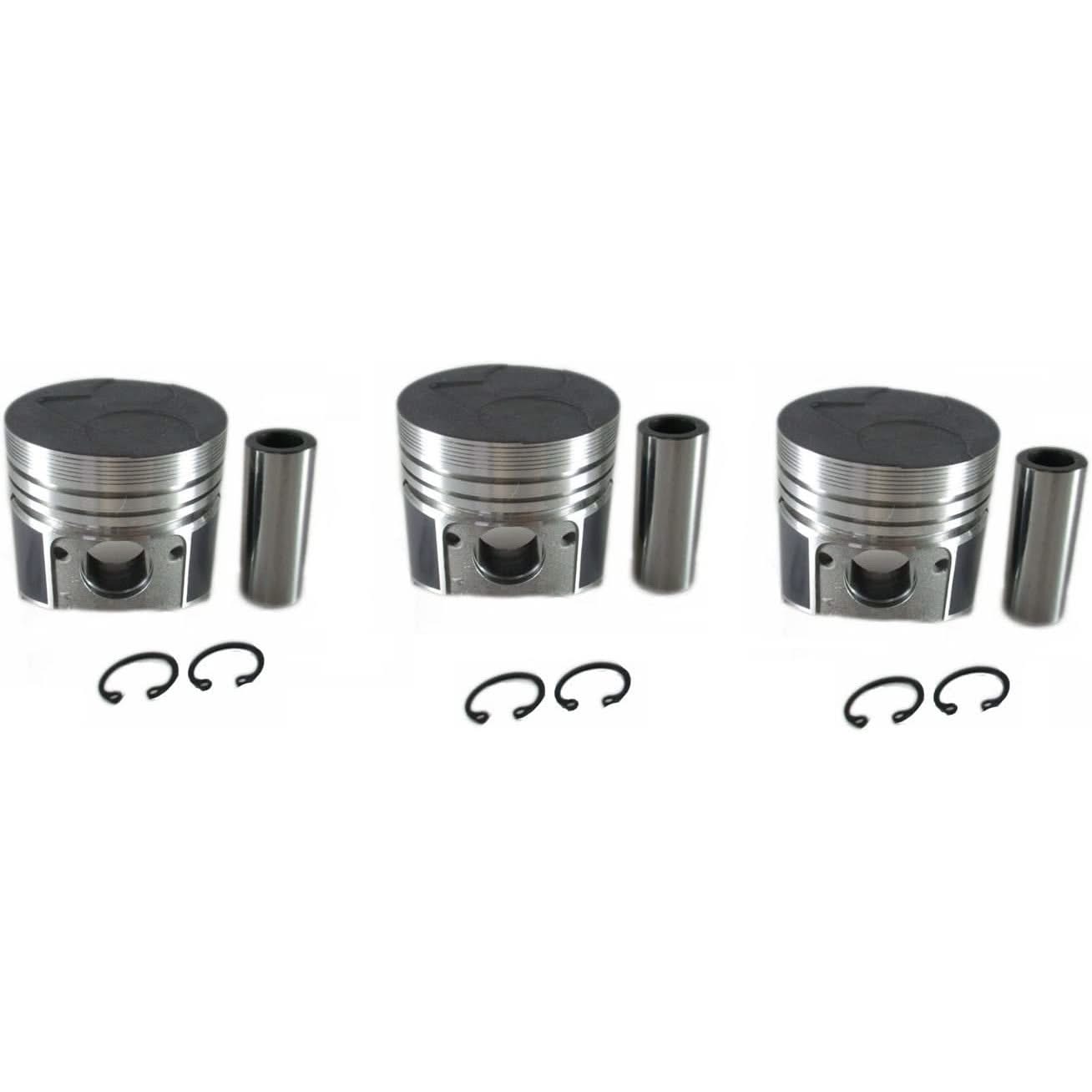 Pistons Set for Kubota Engine D905 Size Plus 0.5mm - Fab Heavy Parts