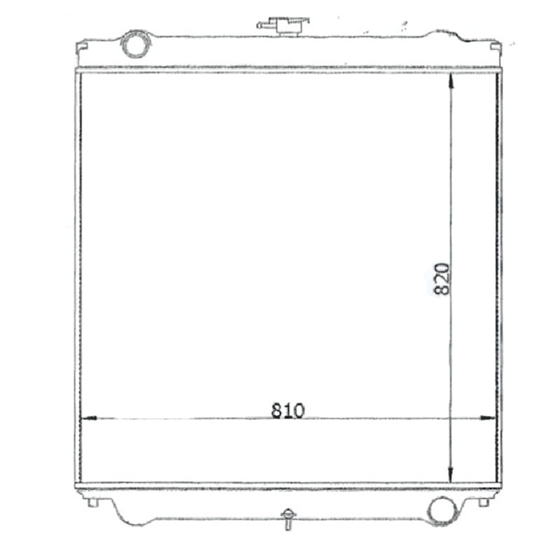 Radiator for Hitachi EX140 Excavator