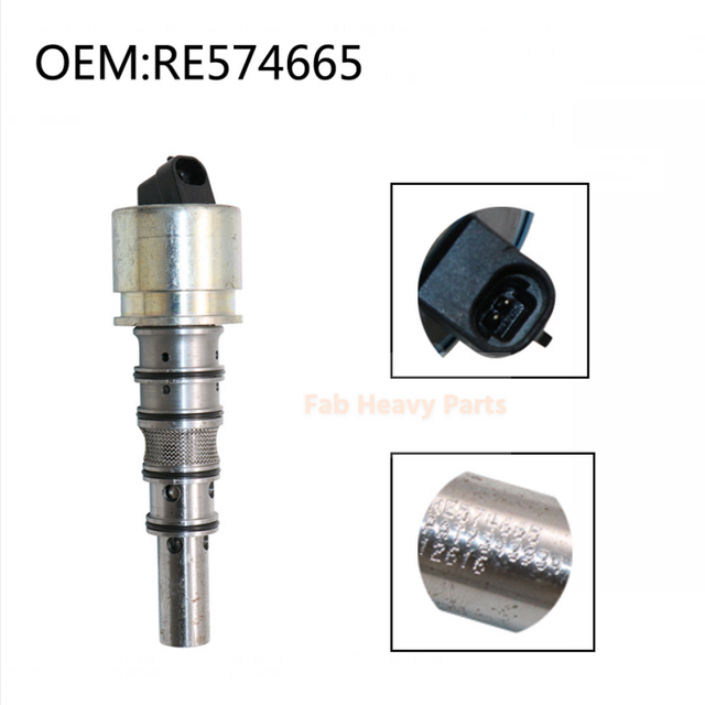 Solenoid Valve RE574665 for John Deere 8370R-Solenoid valve-Fab Heavy Parts