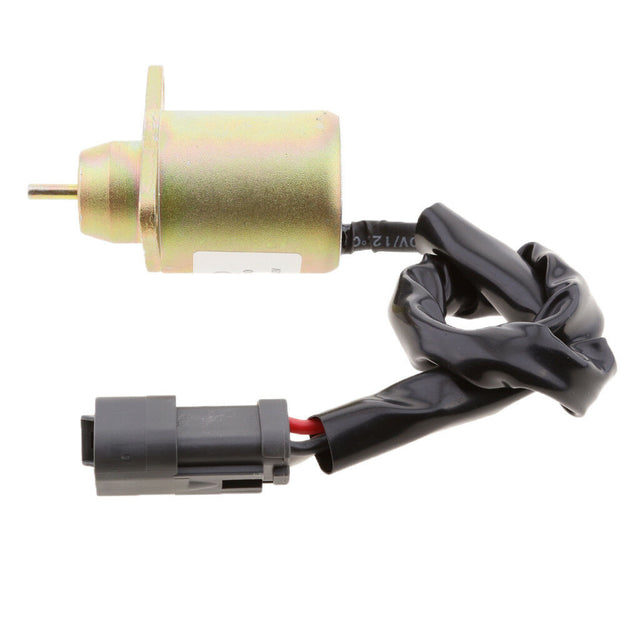 Stop Shutoff Solenoid 41-6383 for Yanmar Engine Replaces Thermo King 4TNE84, 12V-Shut down solenoid-Fab Heavy Parts