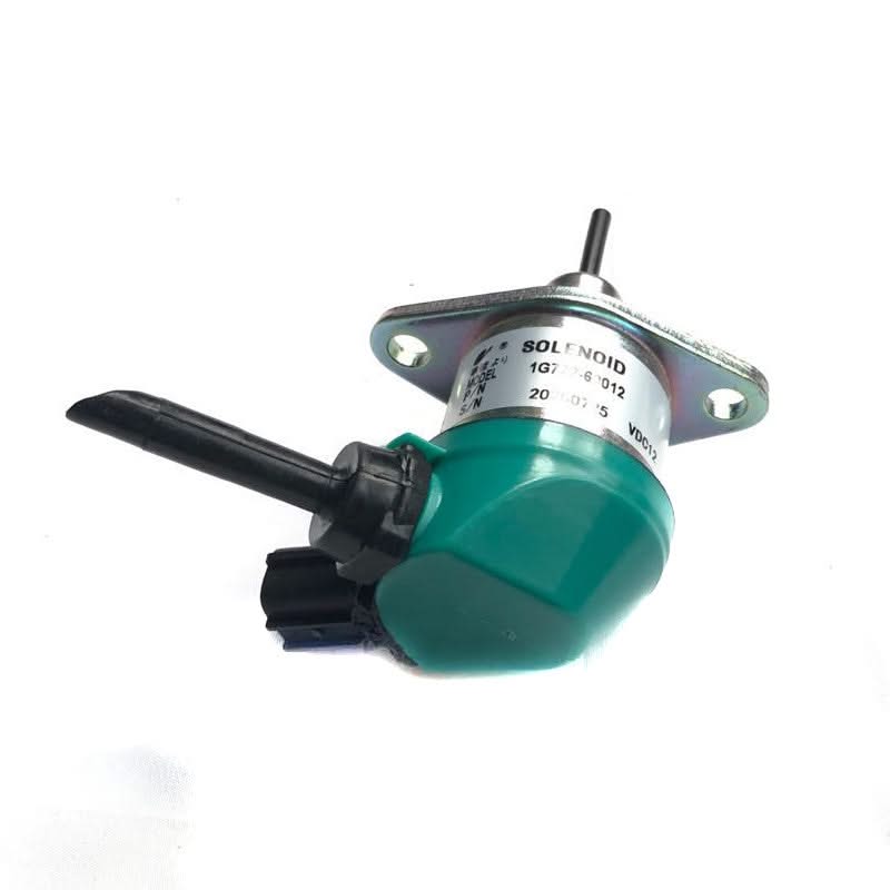 Shutdown Stop Solenoid Valve 1G772 - 60014 1G772 - 60012 for Kubota Engine V3300 V3600 V3307 - Fab Heavy Parts