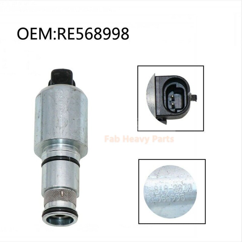 Solenoid Valve RE568998 Fits for John Deere 9510R 9560R 9460R 9410R - Fab Heavy Parts