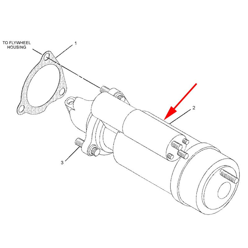 Starter Motor 6V0885 6V - 0885 Fits for Caterpillar CAT Engine 3406B 3408 C11 Excavator 365B 5110B Truck 773B 773D 775D 775E - Fab Heavy Parts