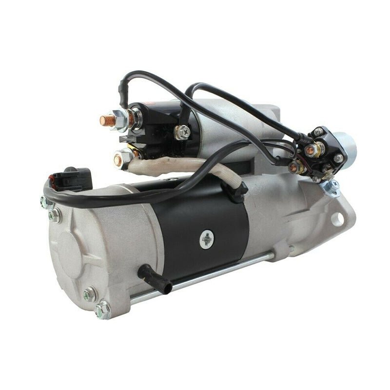 Starter Motor M8T87171 VAME049303 for Mitsubishi Engine 4D34 6D34 New Holland Excavator E235SRLC E215 E160 EH160 EH215 E235SR - Fab Heavy Parts