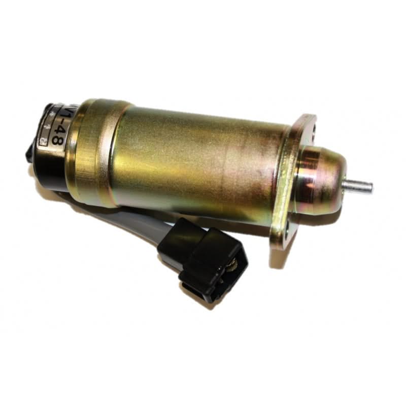Stop Solenoid 16259 - 60010 MV1 - 48 for Kubota D1105 V1505 Hitachi Timberwolf TW150DHB TW150VTR TW190 TW - S426TDHB - Fab Heavy Parts