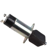 Stop Solenoid 1700 - 4052 1751 - 12A7U1B1 Shutdown Engine for Woodward (Synchro - Start) With M6 SWIV - Fab Heavy Parts
