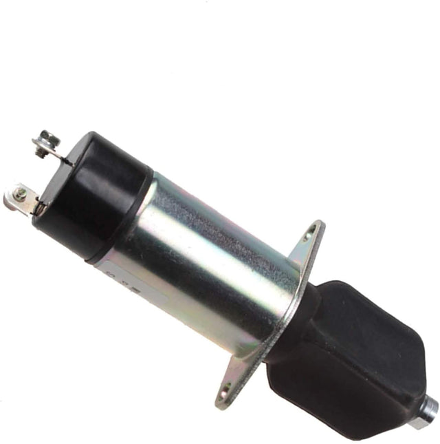 Stop Solenoid 1700 - 4052 1751 - 12A7U1B1 Shutdown Engine for Woodward (Synchro - Start) With M6 SWIV - Fab Heavy Parts