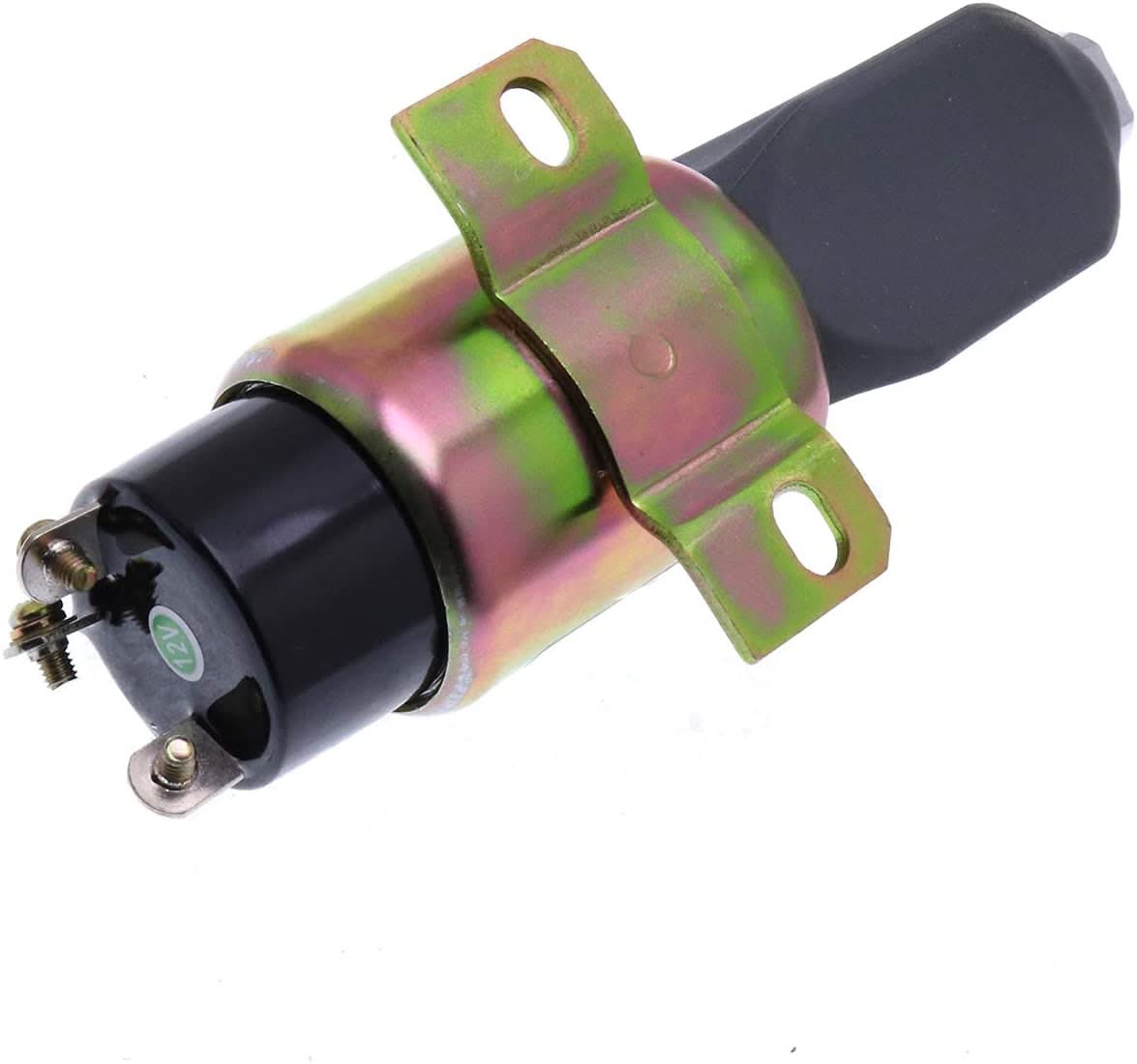 Stop Solenoid 1751 - 12E7U1B1A 1700 - 2537 for Woodward Synchro - Start, 12V - Fab Heavy Parts