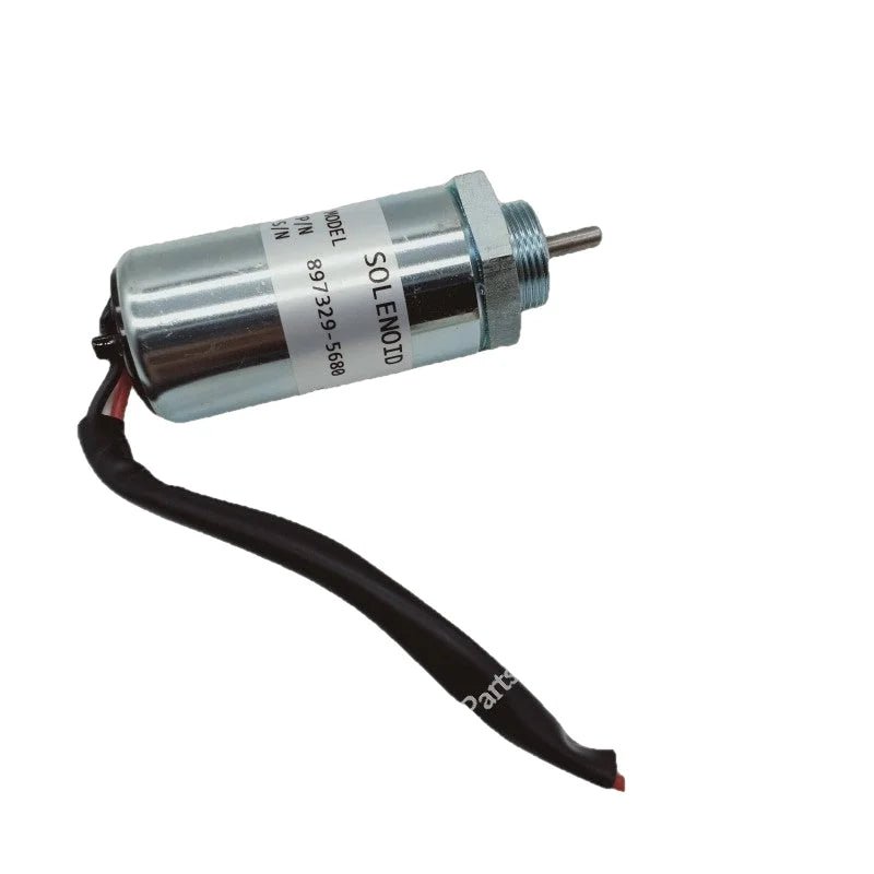 Stop Solenoid 8972091152 for Isuzu 4LE2 4LE2X Sumitomo Hitachi MV2 - 40 EX4U EX40U EX55 EX58 ZX40U Excavator - Fab Heavy Parts