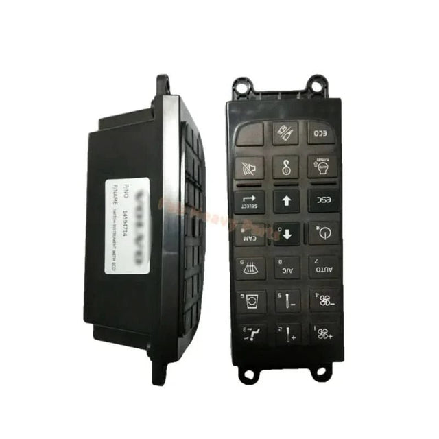 Switch Panel 14594714 for Volvo Excavator EC120D EC170D EC210D EC235D EC250D EC380D ECR145D EW140D EW210D - Fab Heavy Parts
