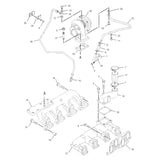 Turbo GT2052S Turbochager 207-7934 2077934 Fits for Caterpillar 3054 Perkins T4.40 Engine CAT 430D 438D 442D Backhoe Loader