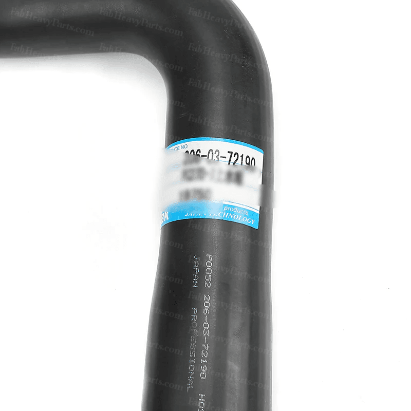 Upper Radiator Hose 206 - 03 - 72190 2060372190 Fits For Komatsu PC200 PC210 PC220LL PC270 PC270LL PC290 - Fab Heavy Parts