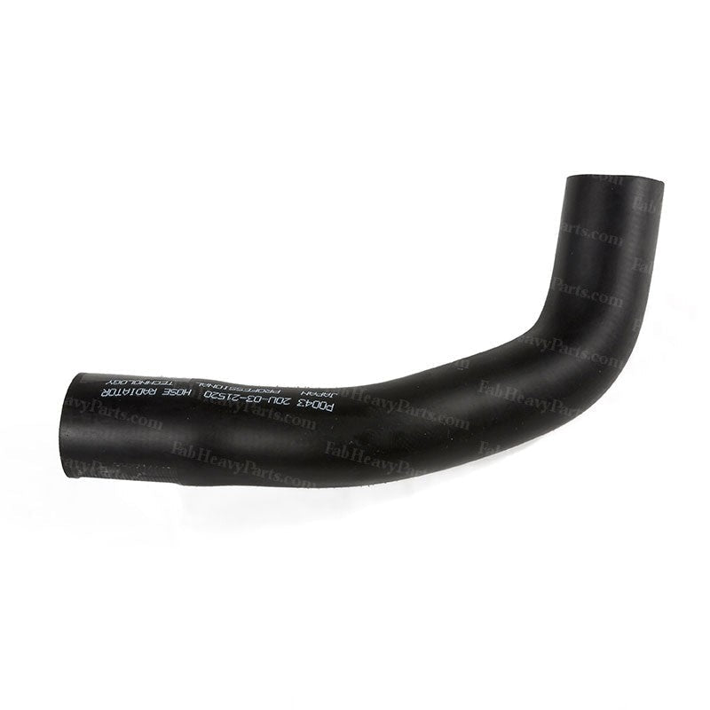 Upper Radiator Hose 20U - 03 - 21520 20U0321520 Fits For Komatsu PC50UD PC50UU PC50UUM PC58SF - Fab Heavy Parts