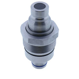 V1311 - 77140 Male Flat Face Coupler Fits Kubota SV65 SVL95 - 2SC SVL95 - 2S SVL75 - 2CA SVL75 - 2C SVL75 - 2 SSV75 - Fab Heavy Parts